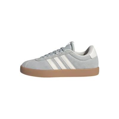 Image de adidas Femme VL COURT 3.0 SHOES, Wonder Silver/Off White/Gum, 38 2/3 EU