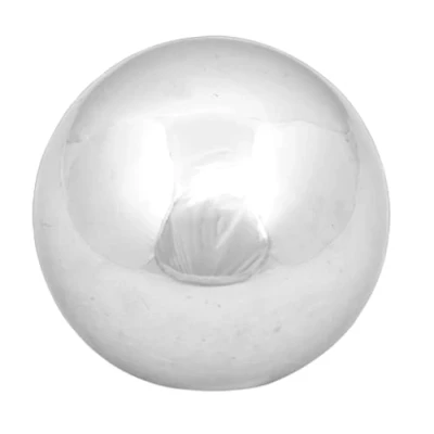 Afbeelding van Esschert Design Heksenbol 9,8 Cm Rvs Zilver