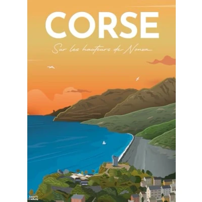 Afbeelding van Puzzel Nathan Affiche de la Corse