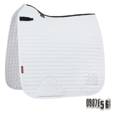 Afbeelding van Lemieux Zadeldek Prosport Competition Square Wit