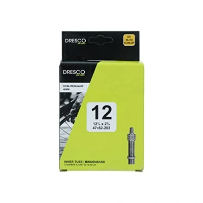 Afbeelding van Dresco Binnenband 12 x1 1/2 x 2 1/4 (47/62 203) Dunlop 40mm 5250446