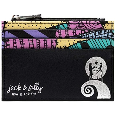 Afbeelding van Nightmare Before Christmas Jack Sally Now Forever Portemonnee, zwart, één maat, zwart., Modern