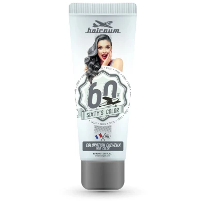 Afbeelding van Hairgum Sixty&#039;s Color Steel