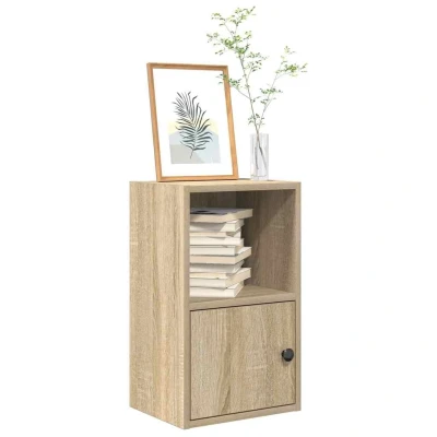 Afbeelding van vidaXL Boekenkast 31x24x52 cm bewerkt hout sonoma eikenkleurig