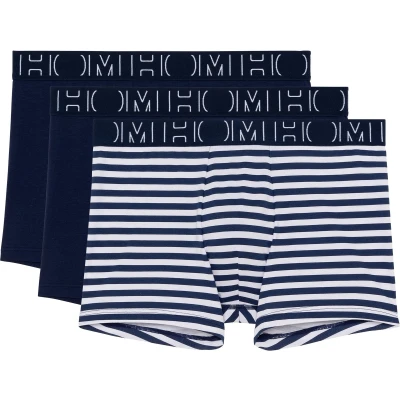 Afbeelding van HOM Christofer #2 Boxer briefs 3p Navy print/Navy/Navy mannen 2XL
