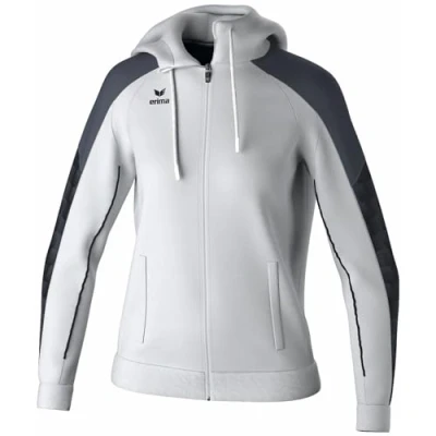 Afbeelding van Erima Evo Star Trainingsjack Met Capuchon Dames Wit / Zwart Maat: 34