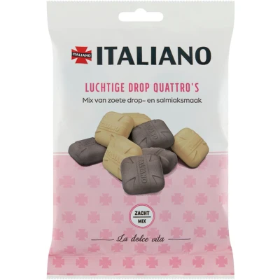 Afbeelding van Italiano Drop Quattro&#039;s 10x140g