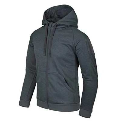 Afbeelding van Helikon Tex Urban Tactical Hoodie Full Zip Mix Zwart Grijs