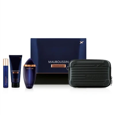 Afbeelding van Mauboussin Prestige 2024 Private Club set: Eau de Parfum 100 ml, douchegel 75 reisspray 20 ml &amp; schoudertas
