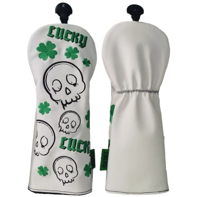Afbeelding van Legend Fairwaywood Headcover Lucky Wit Groen