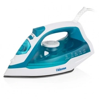 Afbeelding van Strijkijzer Tristar (2600W, 370 ml, Keramisch, Blauw)