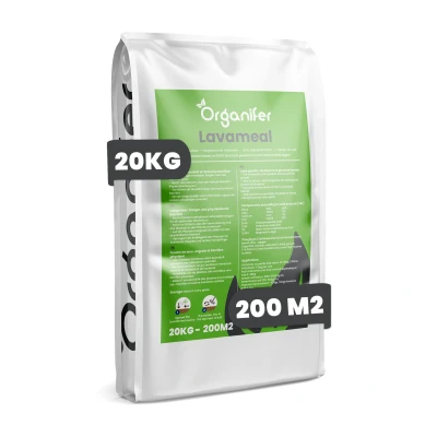 Afbeelding van Organifer Lavameel uit Eifel Oergesteente (20 kg Voor 200 m2)