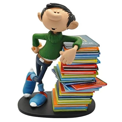 Image de Figurine de collection Gaston pile d&#039;albums