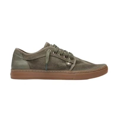 Afbeelding van Satorisan Heisei Suede Casual Sneakers Unisex Vintage Leer Kleur Deep Khaki/Gr Maat 42