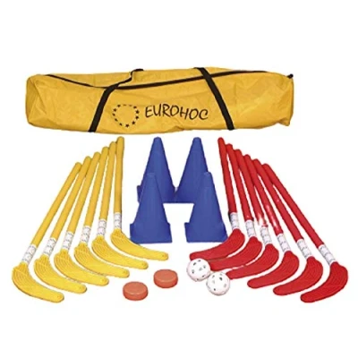Afbeelding van Reydon Hockeyset junior 75 cm rood/geel/blauw 20 delig