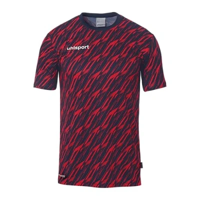 Afbeelding van uhlsport Progressive 28 Jersey Maillot de football à manches courtes T shirt sport pour enfants et adultes Coupe homme respirant