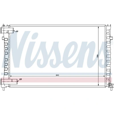 Afbeelding van Nissens Radiateur 61322