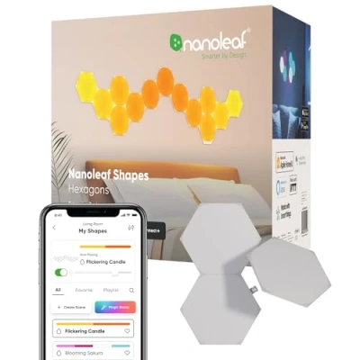 Image de NANOLEAF SHAPES HEXAGONS EXPANSION PACK 3PK