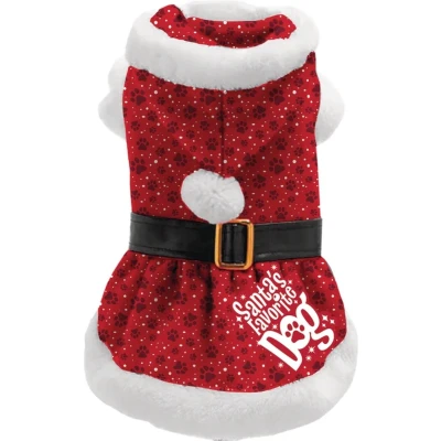 Afbeelding van Plenty Gifts Kerst Jurk Santa&#039;s Favorite Dog SMALL