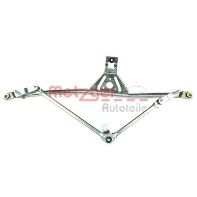 Afbeelding van METZGER 2190108 Ruitenwisser Mechaniek Voor voertuigen Met stuur links Zonder elektro motor, hefboom VOLKSWAGEN: Caddy 2 Kastenwagen,