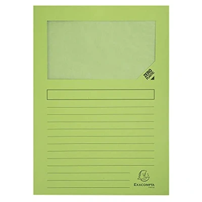 Afbeelding van Exacompta L map Forever, voor ft A4, pak van 25 stuks, lichtgroen