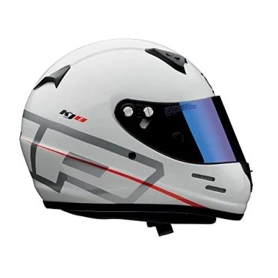 Afbeelding van Helm OMP KJ8 EVO CMR Motorhelm Integraalhelm Maat L Wit