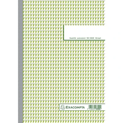 Afbeelding van EXACOMPTA Kopieerboek &quot;geruit&quot; 297 x 210 mm
