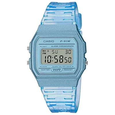Image de CASIO Collection Montre F 91WS 2EF chrono, alarme, calendrier auto