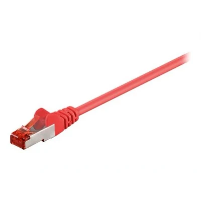Image de goobay Câble réseau RJ 45 (M) pour 3 m SFTP, PiMF CAT 6 moulé rouge