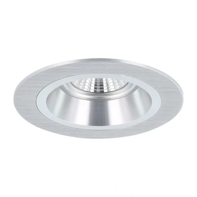 Afbeelding van Yphix Bolzano Inbouwspot Aluminium Rond Verdiept 1 Lichtpunt Ø 93mm LEDdirect.nl