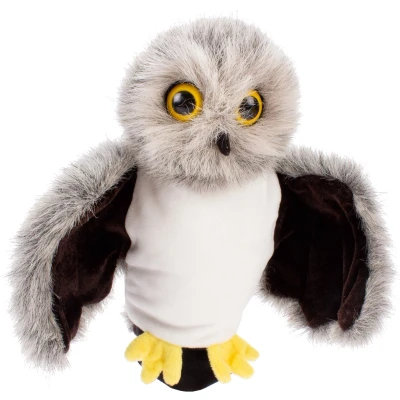 Afbeelding van Beleduc Handpuppe EULE Knuffel voor kinderen, Maat: One Size, Grey