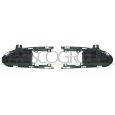 Afbeelding van PRASCO FD0762123 Bumper Grill Zonder gat(en) voor mistlampen Rechts