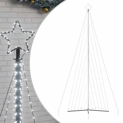 Afbeelding van Kerstboomverlichting 789 koudwitte LED&#039;s 476 cm