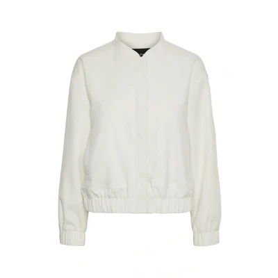 Afbeelding van Pieces Pcannie Bomberjacks, Dames, Maat: XS, Whisper white