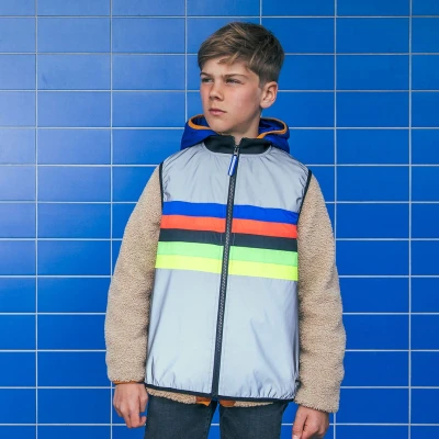 Afbeelding van Gilet Gofluo Julian maat 4 6 j Reflecterend