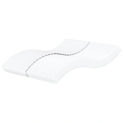 Image de vidaXL Matelas en mousse blanc 200x220 cm dureté H2 H34016645
