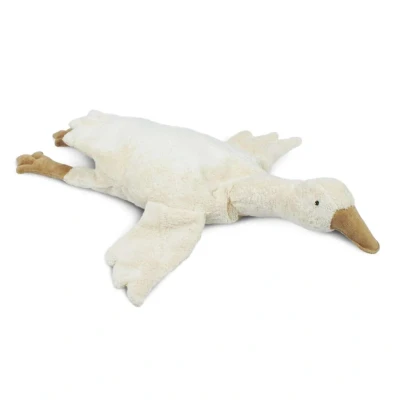 Afbeelding van Senger Warmte knuffel gans groot wit