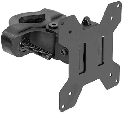 Afbeelding van VIVO MOUNT POLE01 Universele stalen beugel met afneembare VESA plaat van 75 mm en 100 mm, geschikt voor schermen tot 30 inch, zwart