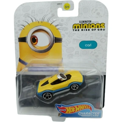 Afbeelding van Hot Wheels Minions Carl 7 cm Die Cast Voertuig