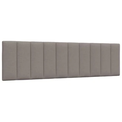 Afbeelding van vidaXL Hoofdbordkussen 180 cm stof taupe