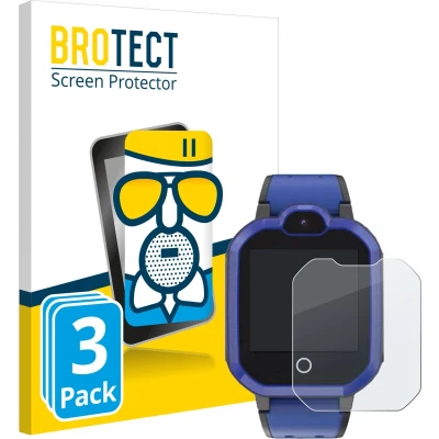 Afbeelding van BROTECT AirGlass Matte kogelwerende glasfolie, Smartwatch beschermfolie, Grijs