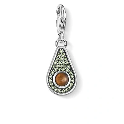 Afbeelding van Thomas Sabo Damessleutelhanger van sterling zilver met zirkonia, 1836 667 7, één maat, edelmetaal, one size, edelmetalen, zirkonia