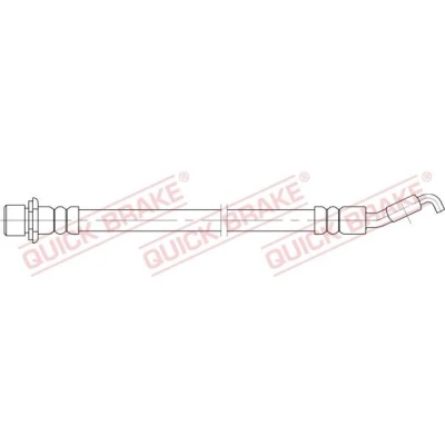 Afbeelding van QUICK BRAKE 58.001 Remslang 180 TOYOTA: Auris Hatchback