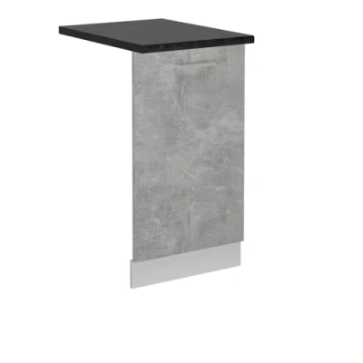 Afbeelding van Vicco R Line Vaatwasser deksel 45 cm , WB Antraciet Beton