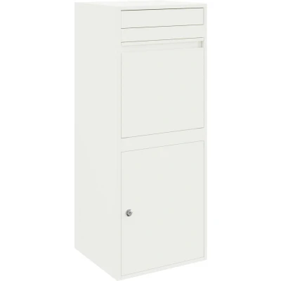 Afbeelding van vidaXL Pakket Inwerpkoker Wit 41 x 38 103 cm Staal