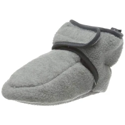 Afbeelding van Playshoes Babyschoenen Junior Fleece Grijs Maat 20/21