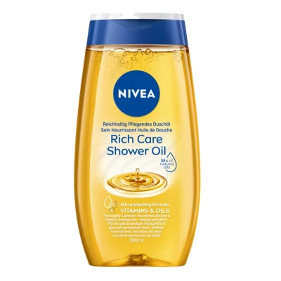 Afbeelding van Nivea Shower Oil Voordeelverpakking 6x200ML