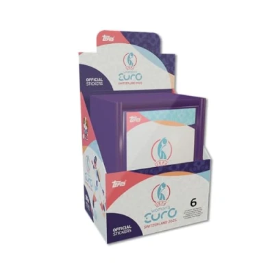 Afbeelding van Topps UEFA Women’s Euro 2025 Sticker Display 50 Packs