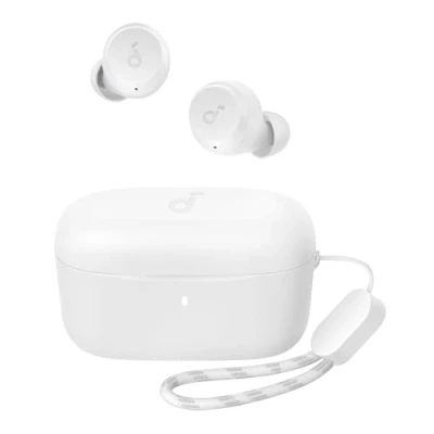 Afbeelding van Soundcore Anker A20i Draadloze Bluetooth hoofdtelefoon, True Wireless 5.3, app, gepersonaliseerd geluid, 28 uur speeltijd, waterdicht, unieke hoofdtelefoonmodus, draagbaar ontwerp