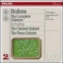 Afbeelding van Brahms: Complete Quintets / Berlin Philharmonic Octet, Haas